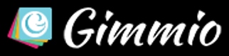 Gimmio的黑色背景标志。