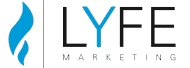 在新标签中链接到Lyfe Marketing主页的Lyfe Marketing标志。