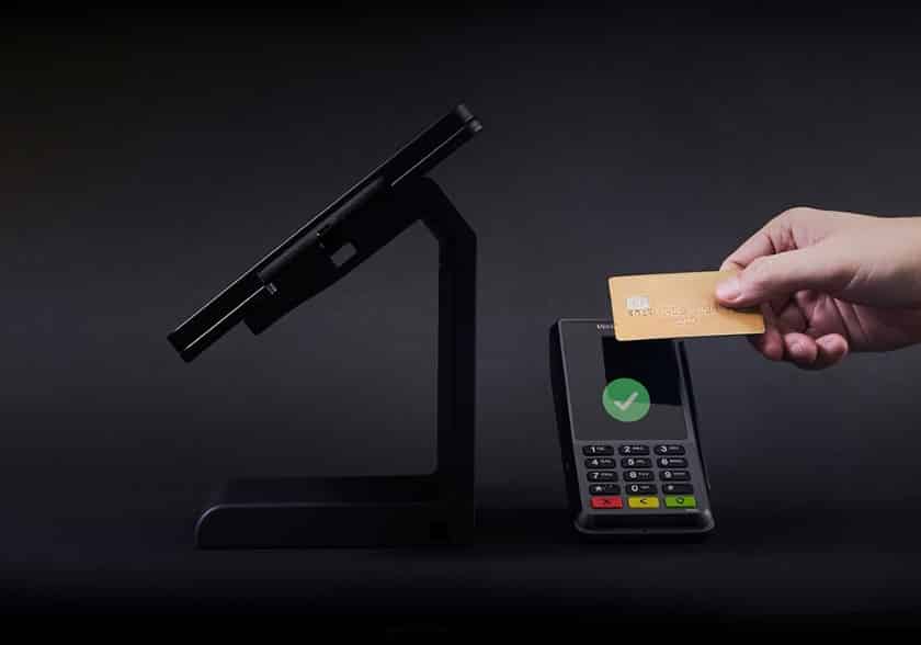光速支持非接触式支付，如敲击芯片卡和移动钱包支付。