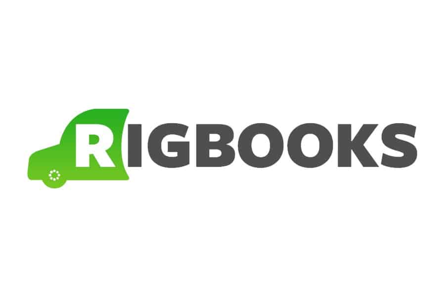 Rigbooks标志作为特征图像。
