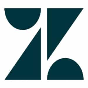 在新标签中链接到Zendesk主页的Zendesk标志。