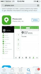 下载Phone.com的软电话应用程序，将个人设备变成商务电话。