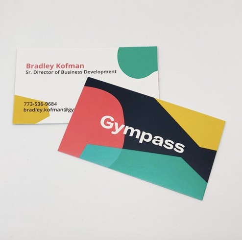 Gympass自由职业顾问名片。