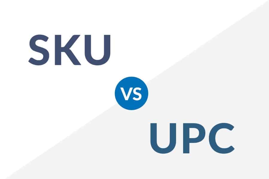 Feature image of SKU vs UPC.