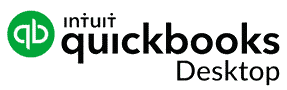 QuickBook桌面的标志。