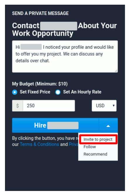 邀请自由职业者在Freelancer.com投标。