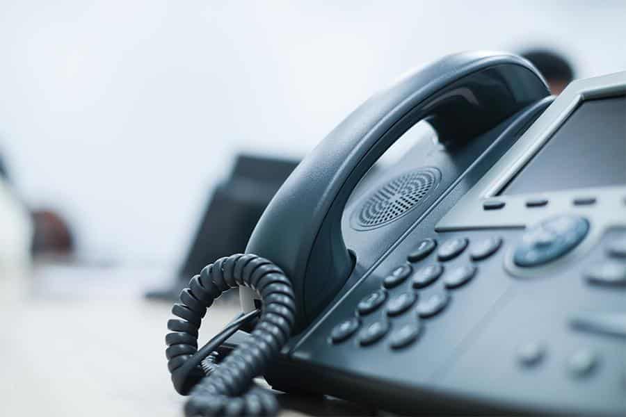 VoIP telephone for small business.