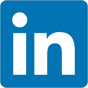 LinkedIn的标志。