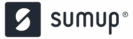 在新选项卡中链接到SumUp主页的SumUp徽标。
