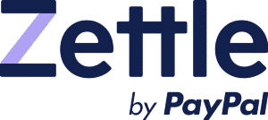 Zettle by PayPal徽标，链接到Zettle by PayPal主页的新选项卡。