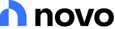 链接到Novo主页的Novo标志。