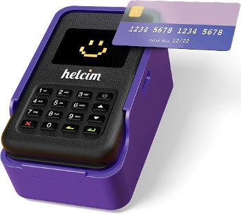 Helcim card reader.