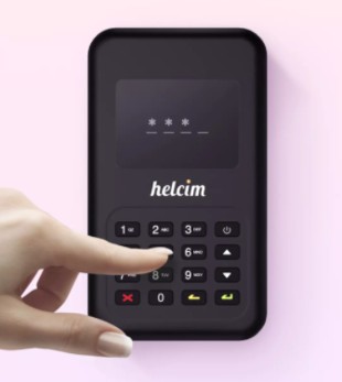 Helcim interac借记和引脚。