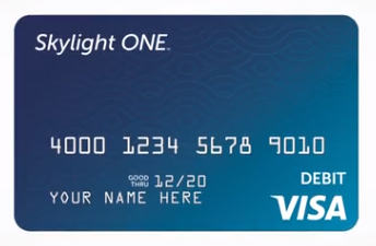 天空一号Visa卡。