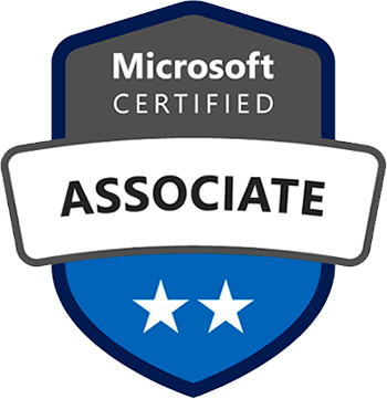 微软认证助理标志