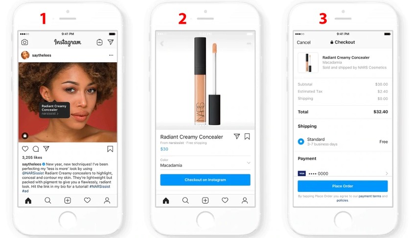 展示Shopify如何让你整合你的商店与你的Facebook和Instagram页面。