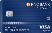 PNC Cash Rewards®Visa Signature®商务信用卡
