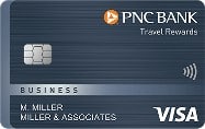 PNC旅游奖励Visa®商务信用卡