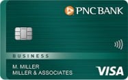 PNC Visa®商务信用卡。