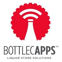 在新选项卡中链接到Bottlecapps主页的Bottlecapps标志。