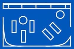 Free-flow/Mixed Floor Plans logo.