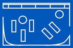 Free-flow/Mixed Floor Plans logo.