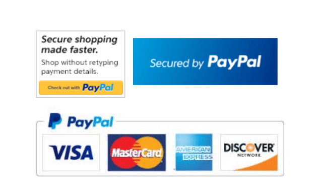 在你的电子商务商店中使用PayPal的标志可以帮助你提高28%的转化率。