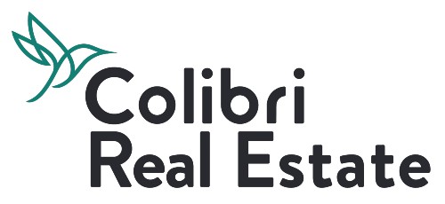 Colibri房乐鱼体育app官方地产标志，该链接到Colibri房地产主页的新选项卡。