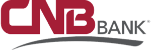 CNB银行标志。