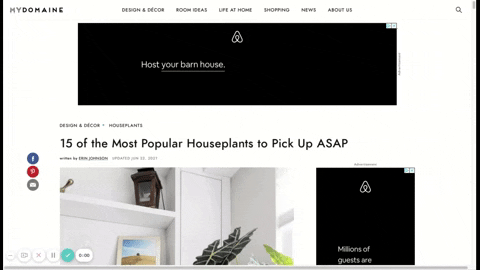 airbnb banner ad placement
