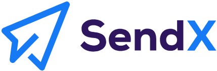The SendX logo.