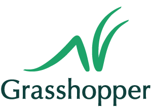 Grasshopper logo that links to the Grasshopper homepage.