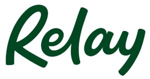 Relay logo that links to Relay homepage.